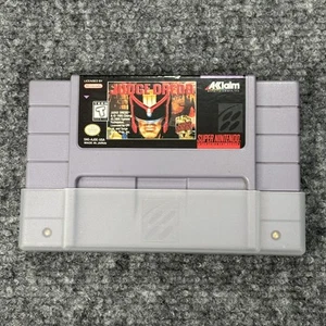 Vintage Judge Dredd Super Nintendo SNES Spiel Cartridge 1995 Acclaim getestet Japan - Bild 1 von 5
