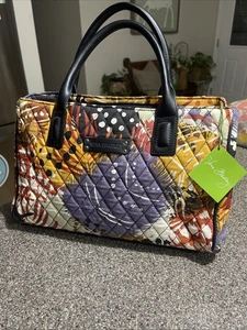 Vera Bradley bemalte Feder Reisetasche mit drei Fächern Neu mit Etikett - Bild 1 von 16