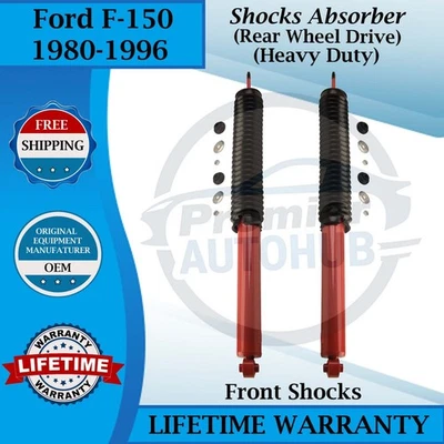 KYB Genuine OEM Front Shocks For 1980-1996 Ford F-150 2WD HD Lifetime Warranty - Image 1 of 4