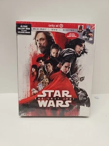 Star Wars: The Last Jedi +BluRAY +DVD + Digital TARGET EXCLUSIVE - Foto 1 di 3