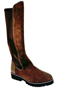 Bota de gamuza para mujer Donald Pliner Erwin becerro Expresso - Imagen 1 de 3