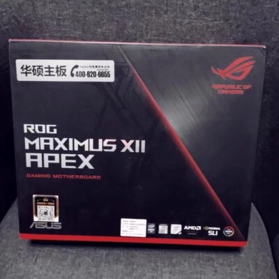 ASUS ROG MAXIMUS XII APEX Z490 Motherboard CPU SOCKET LGA1200 Intel DDR4 WiFi 6 - Image 1 of 4