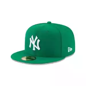 New York Yankees MLB NewEra 59FIFTY Fitted Cap HAT 5950 KELLY GREEN RETRO OG NEW - Picture 1 of 5