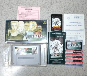 Front Mission: Gun Hazard SuperFamicom SNES SHVC-P-AZGJ 1996 NTSC-J Nintendo USO - Imagen 1 de 14