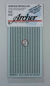 Archer Fine Transfers N-Scale (1/160) 6 inch wide Louvers AR88041 - Picture 1 of 1