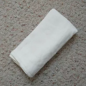Muji Pillow Case Queen Size Cream 100% Linen Farmhouse 21x38" New - Picture 1 of 7