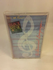 Black Music Month Universal Language Cassette Tape MCA Records 1992 New Sealed - Picture 1 of 6