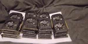 Lot of 10 untested P106-100 For Parts/Repair *Corrosion *Missing components  - Picture 1 of 11