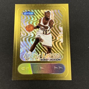 1998-99 Fleer Tradition ROOKIE REWIND Bobby Jackson #5 5RR Insert Card Nuggets