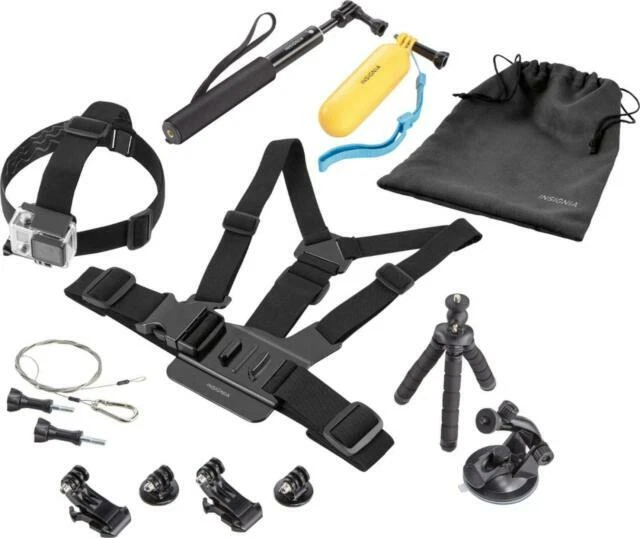 Insignia NSDGPK10 Essential Accessorie Kit for GoPro Action Camera