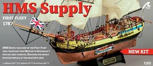 ARTESANIA 1/50 HMS Supply First Fleet + Figuren - Bild 1 von 3