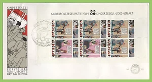 Netherlands 1984 Child Welfare, Strip Cartoons First Day Cover - Picture 1 of 1