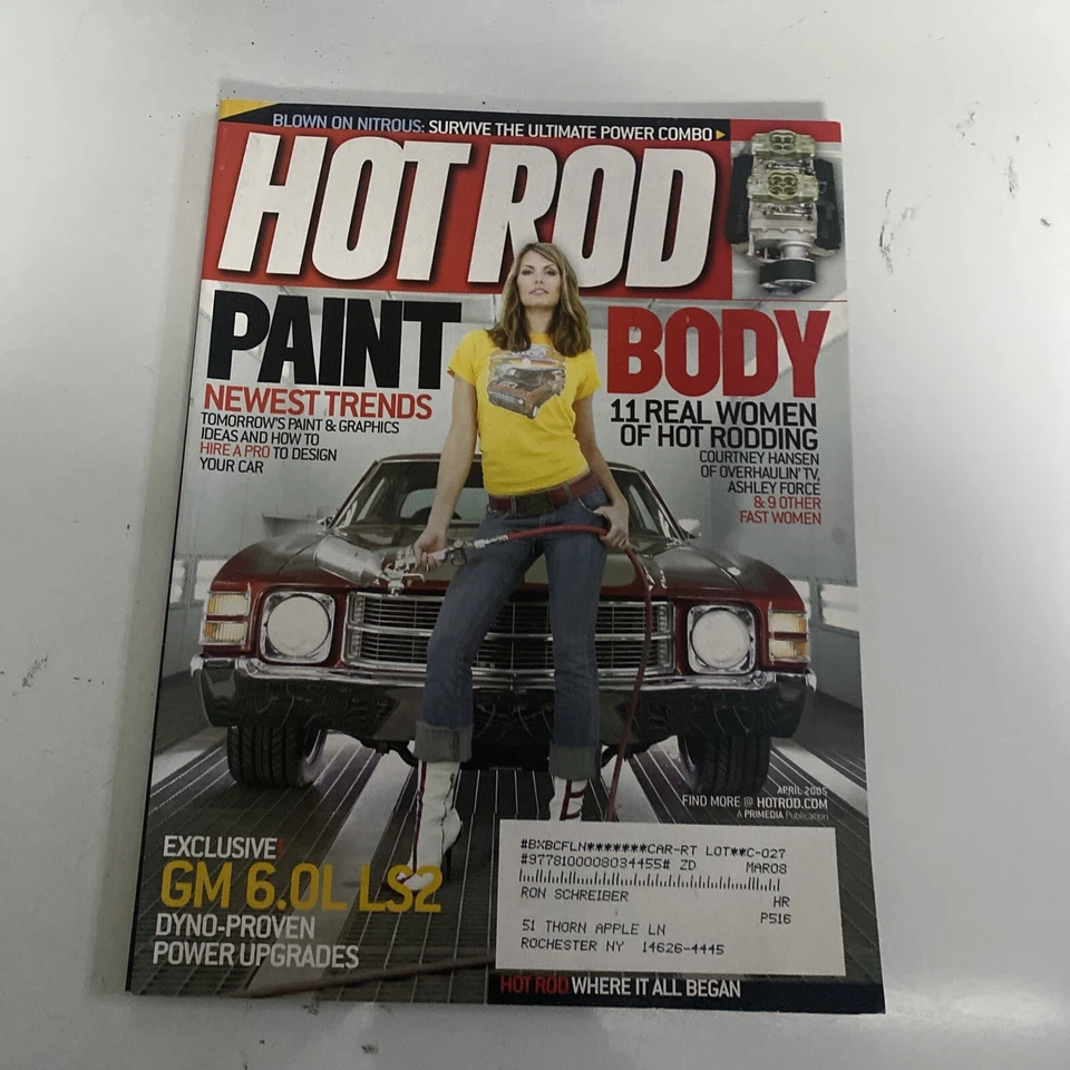 2005 Apr Hot Rod Magazine Women Hot Rod (MH428) - Image 1 of 3