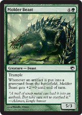 MOLDER BEAST FOIL X4 4 4X Scars of Mirrodin MTG Magic Cards DJMagic