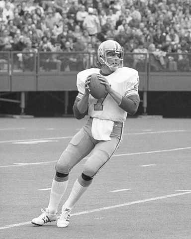 1972 Houston Oilers DAN PASTORINI Glossy 8x10 Photo Football Print Poster Cover