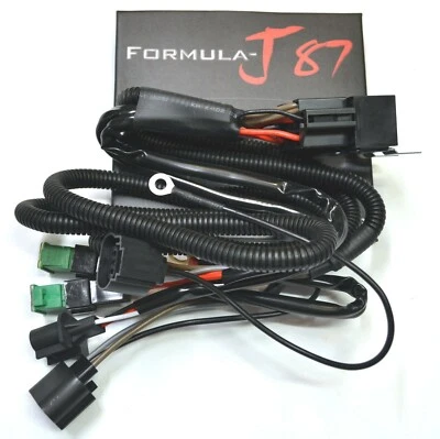 Relay Wire Harness 30A 9008 H13 Head Light Replacement Plug Adapter Two Output - Image 1 of 4