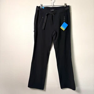 Columbia Maxtrail Pant Womens L Black Omni Shield Buckle AL8122 Hike Outdoor NWT - Picture 1 of 16