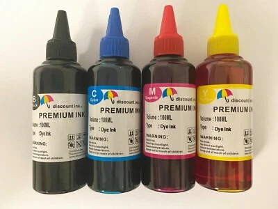 4x100ml refill ink LC-3011 LC-3013 Ink For Brother MFC-J491DW MFC-J497DW/J690DW - Image 1 of 3
