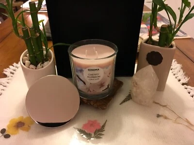 CHERRY BLOSSOM 14 盎司 蜡烛罐 — 第 1/2 张图片