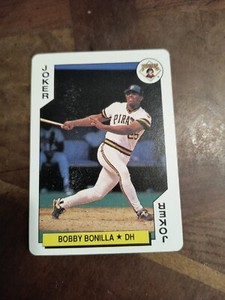 BOBBY BONILLA 1991 PLAYING CARD CO. M.L. ALL STARS #JOKER CARD