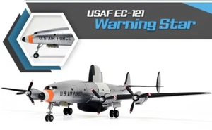 [NEW] 1/144 USAF EC-121 WARNING STAR AIR FORCE PLA MODEL DIORAMA ACADEMY 12637 - Picture 1 of 8