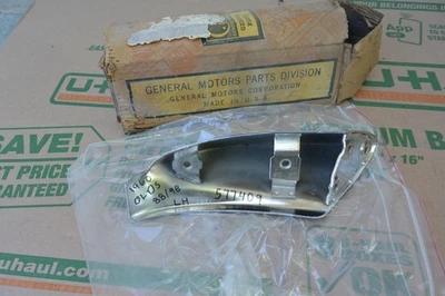 GM NOS 1960 Oldsmobile 88/98 Dynamic Chrome Front Left Lower Bumper EXT. 577409 - Image 1 of 4