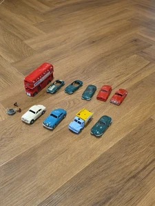 Triang Minic Autopistas Coche Autobús Camión Colección de 4 Vehículos + 5 Carcasas En muy buena condición - Imagen 1 de 24