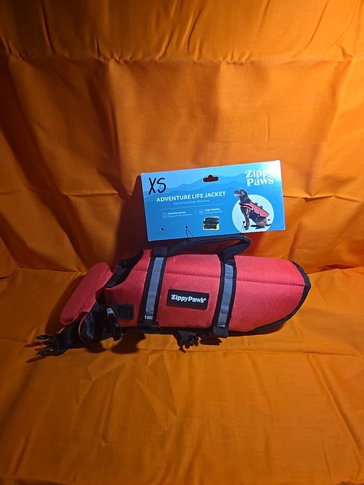 XS Zippy Dog Life Jacket Safety Vest - Image 1 of 4