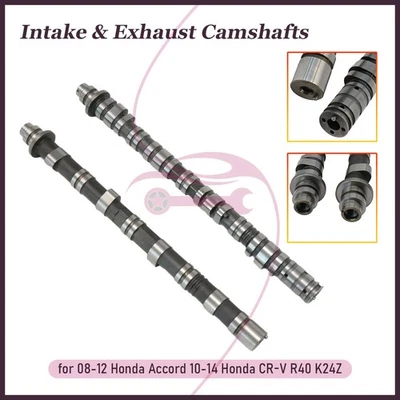 Intake & Exhaust Camshafts For Honda Accord 08-12 Honda CR-V EX, EX-L, LX 10-14 - Image 1 of 4