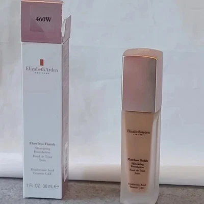 NUEVO en Caja Base Elizabeth Arden 1 OZ Acabado Impecable Cuidado de la Piel Tono 460W Foto 1 de 2