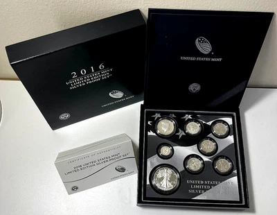 2016 United States Mint Limited Edition Silver Proof Set - Image 1 of 4