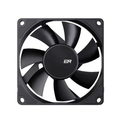 Computer Case Fan 80mm 4-Pin PWM High Airflow Ultra-Thin Cooling Fan4040 - Image 1 of 4