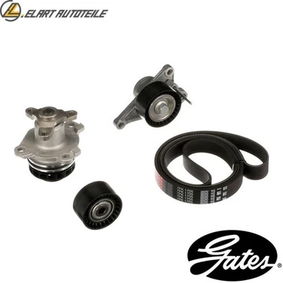 WATER PUMP + V-RIBBED BELT KIT KP17PK1705 FOR RENAULT KOLEOS MEGANE/III/CC   - Image 1 of 4