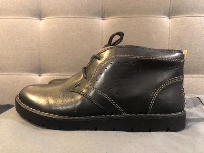 Clarks Originals Black Leather Chukka Boots 13285 Women’s Size 6M - Image 1 of 4