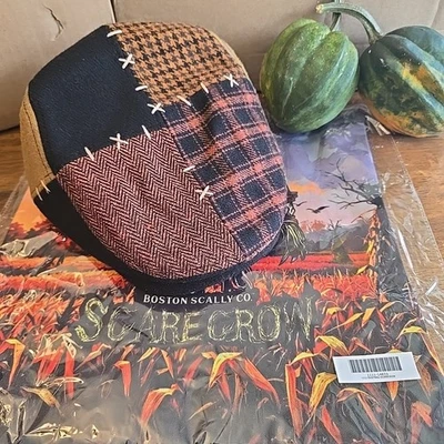 Boston Scally-Company M/L Scarecrow Patchwork Cap And Dust Bag - Image 1 of 4