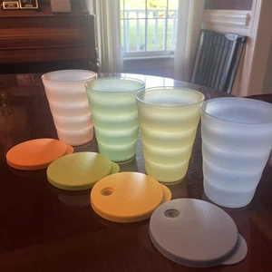 Tupperware Impressions Tumblers 11oz / 300ml With Seals - Picture 1 of 7