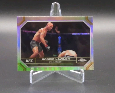 2024 Topps Chrome UFC - #165 Robbie Lawler Refractor Mint Condition  - Image 1 of 2