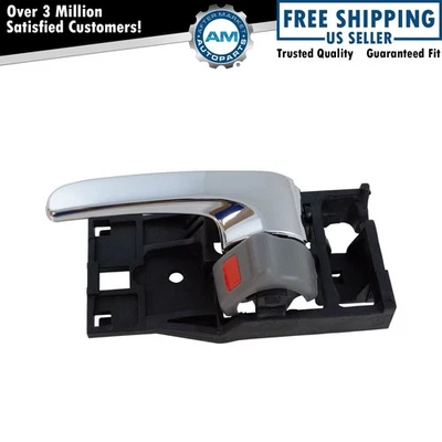 Manija interior de puerta interior cromada y piedra lado del conductor izquierda izquierda izquierda para 00-04 Avalon Foto 1 de 3