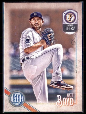 2018 Topps Gypsy Queen Matt Boyd Tigers 34 - Image 1 of 2