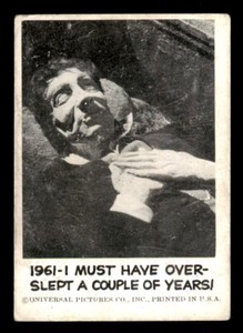 1961 Leaf Spook Stories #1 1961 - I Must Have Overslept… GD *d3