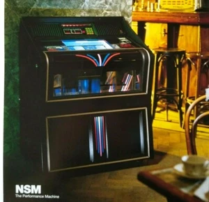 NSM Performer Classic Jukebox Flyer Original Phonograph Music Art Print Sheet - Picture 1 of 3