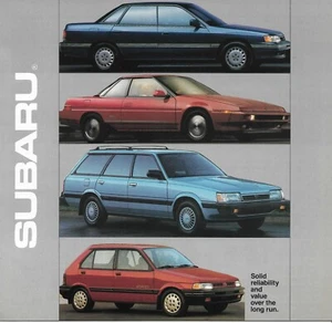 Automobile Brochure 1990 Subaru Full LIne - Picture 1 of 1