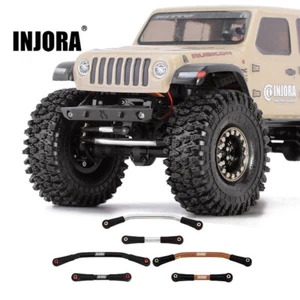 INJORA Stainless Steel Steering Link w/ Plastic Rod Ends for 1/24 AX24 SCX24 - Picture 1 of 15