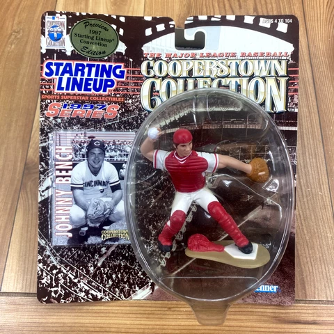 UNOPENED Starting Lineup Cooperstown Collection Johnny Bench Action Figure Cover