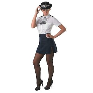 Rubie's Female Police Officer Costume Fancy Dress Costume Adult Medium UK 12-14