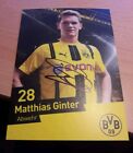 Signiertes Ak Matthias Ginter Borussia Dortmund  Neu