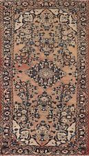 Vintage Floral Traditional Hand-knotted Area Rug 4'x8' Wool Oriental Rug Carpet