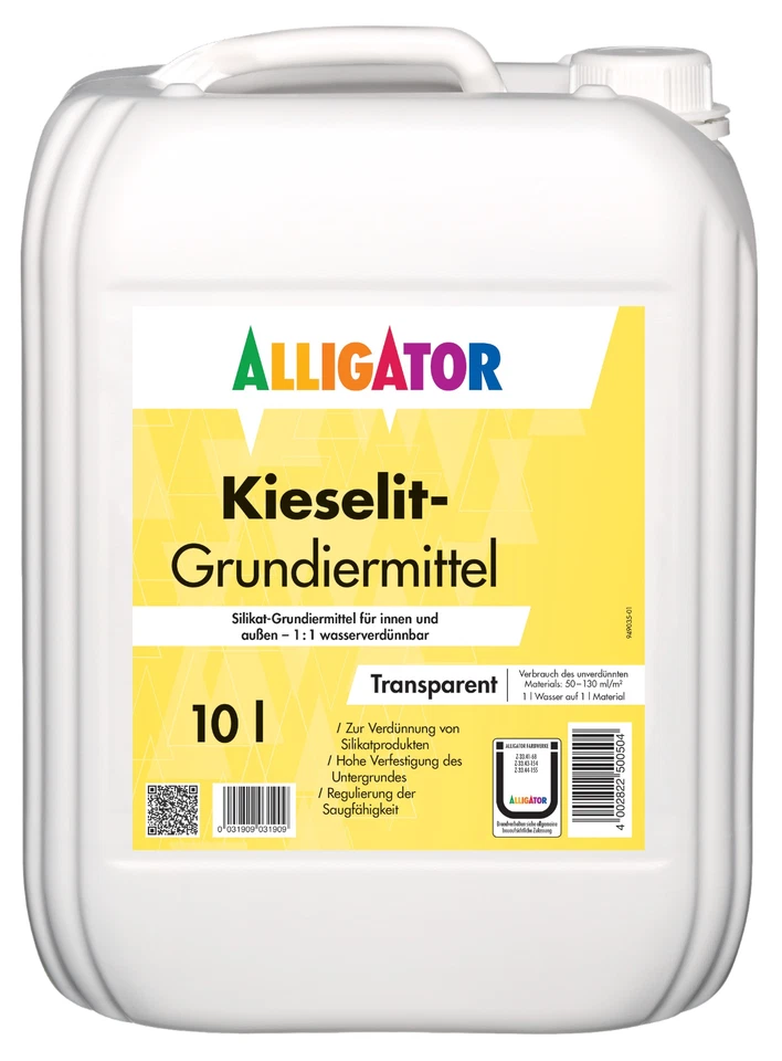 Alligator Kieselit-Grundiermittel 10 Liter transparent - Bild 1 von 1
