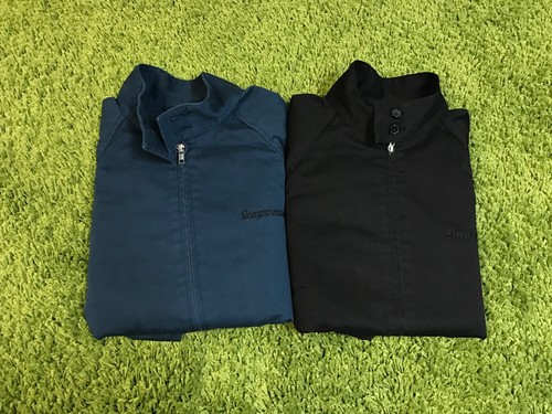 Giacca Supreme A I 2017 Chief Harrington (Nero Navy) Taglia M Scatola Logo