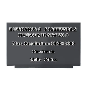 B156HAN08.0 B156HAN08.2 NV156FMH-NY4 V8.0 15,6'' 144Hz FHD IPS LCD Schermo 40 pin - Foto 1 di 4